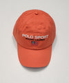 Nwt Polo Sport Spellout Orange Adjustable Strap Back Hat