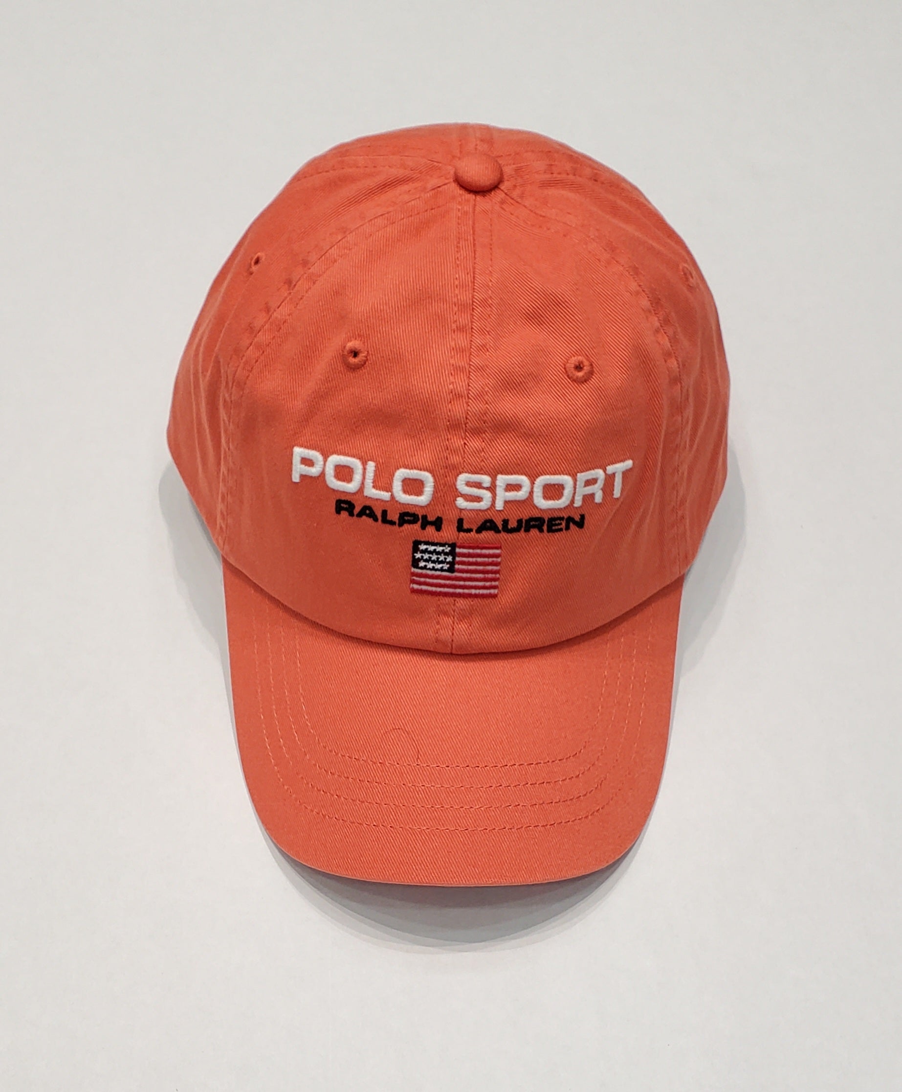polo sport キャップ Nwt Polo Sport Spellout Orange Adjustable Strap Back Hat | Unique