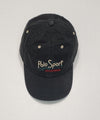Nwt Polo Sport Black Sportsman Adjustable Hat