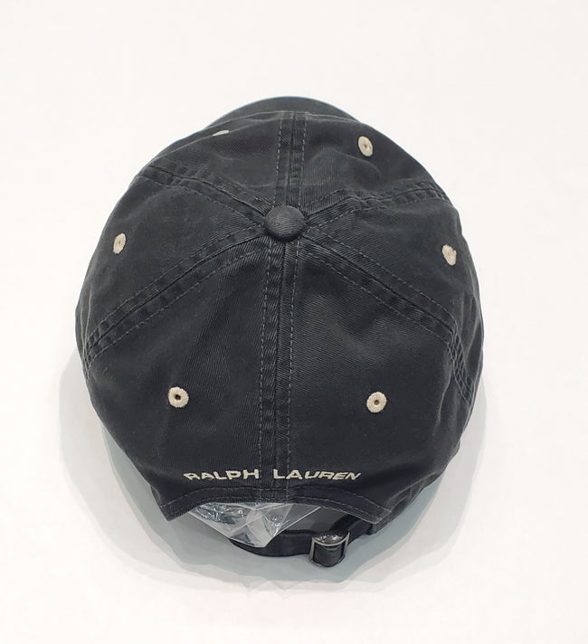 Nwt Polo Sport Black Sportsman Adjustable Hat