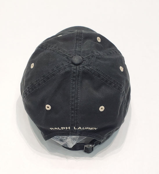 Nwt Polo Sport Black Sportsman Adjustable Hat