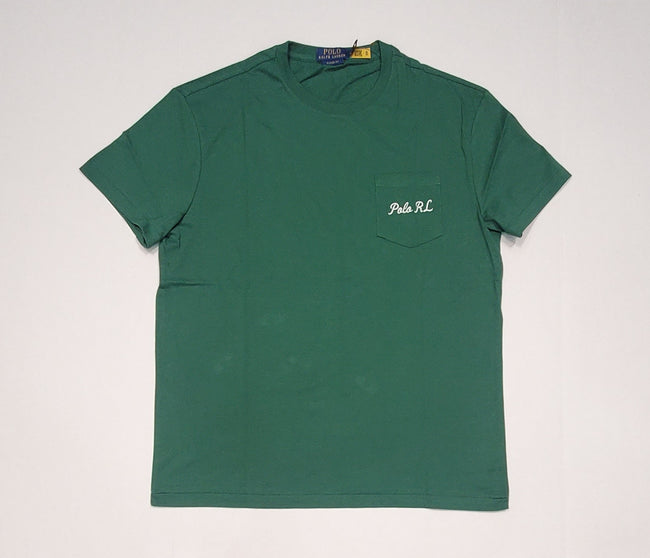 Nwt Polo Ralph Lauren Green NY Preppy Teddy BEAR Classic Fit Tee