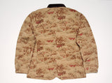 Nwt Polo Ralph Lauren Village Toile Print Corduroy Collar Jacket