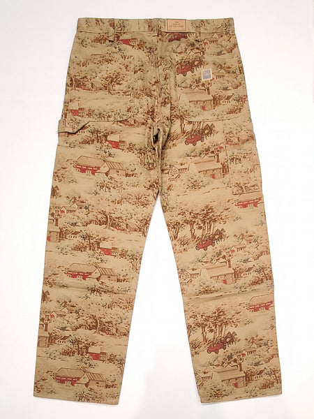 Nwt Polo Ralph Lauren Village Toile Print Dungaree