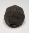 Nwt Polo Ralph Lauren Goodwood Motor Sport Cashmere-Wool  Tweed Plaid  Brown Suede Hat