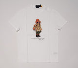 Nwt Polo Ralph Lauren White Hiker Teddy Bear Classic Fit Tee