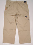 Nwt Polo Ralph Lauren Mallard Duck  Embroidered Big Fit Chino Pants