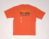 Nwt Polo Ralph Lauren Orange Southwestern Desert Pocket Relaxed Fit Tee