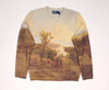 Nwt Polo Ralph Lauren Hudson River Scene Wool Blend Sweater