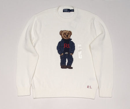 Nwt Polo Ralph Lauren Navy Equestrian Embroidered 1967 Sweatshirt