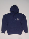 Nwt Polo Sport Navy/White Spellout Relaxed Fit Hoodie