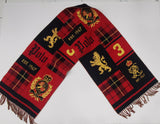 NWT Polo Ralph Lauren Black Multi Heritage Crest Patchwork Scarf