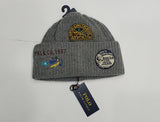 NWT Polo Ralph Lauren Gray Sportsman Outdoors Patch Skully