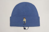 NWT Polo Ralph Lauren Blue Heritage Polo Bear Skully