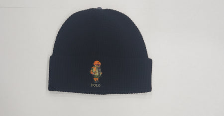 Nwt Polo Ralph Lauren Black Family Lined Fleece Teddy Bear Hoodie