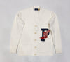 Nwt Polo Ralph Lauren Cream P-Wing Cotton Cardigan