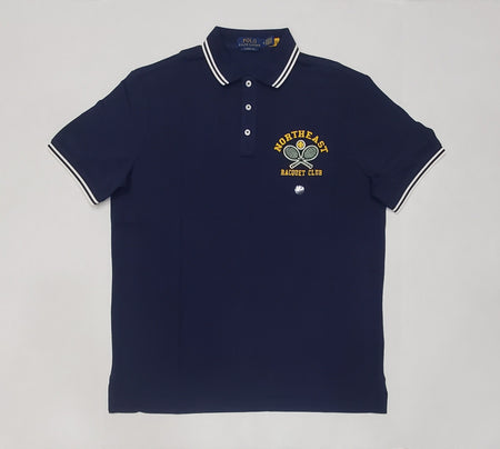 Nwt Polo Ralph Lauren Navy/Green 'P' Classic Fit Polo