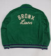 Nwt Polo Ralph Lauren Reversible Green Bronx Lions /Royal Blue Tiger Satin Jacket