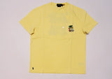 Nwt Polo Ralph Lauren Yellow Pocket Tropical Embroidered Classic Fit Tee - Unique Style