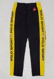 Nwt Polo Sport Black/Yellow Windbreaker Pants