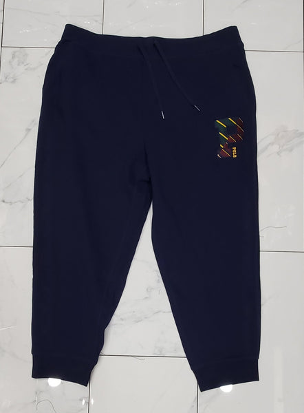 Nwt Polo Big & Tall Navy 'P' Joggers