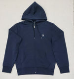 Nwt Polo Ralph Lauren Navy with White Small Pony Double Knit Sweatsuit