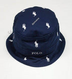 Nwt Polo Ralph Lauren Pony  Bucket Hat