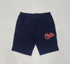 Nwt Polo Ralph Lauren Navy Script Patch Shorts