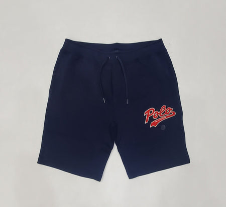 Nwt Polo Ralph Lauren Navy Double Knit Small Pony Shorts