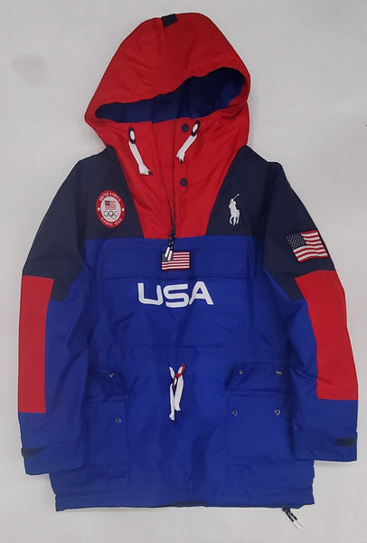 Nwt Polo Ralph Lauren Women's Olympic Anorak Pullover Jacket