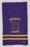 Nwt Lauren Ralph Lauren Purple North East Champs Scarf