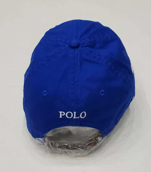 Nwt Polo Ralph Lauren Royal Big Pony #3 Adjustable Hat