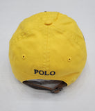 Nwt Polo Ralph Lauren Yellow Big Pony #3 Adjustable Hat