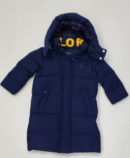 Nwt Kids Polo Ralph Lauren Grey Small Pony  L/S Tee (2T-7T)