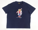 Nwt Polo Big & Tall Navy Skier Teddy Bear Tee