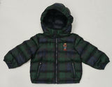 Polo Ralph Lauren Kids Plaid Reindeer Teddy Bear Jacket