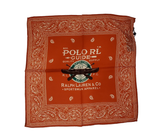NWT Polo Ralph Lauren Orange Sportsman Paisley Bandana