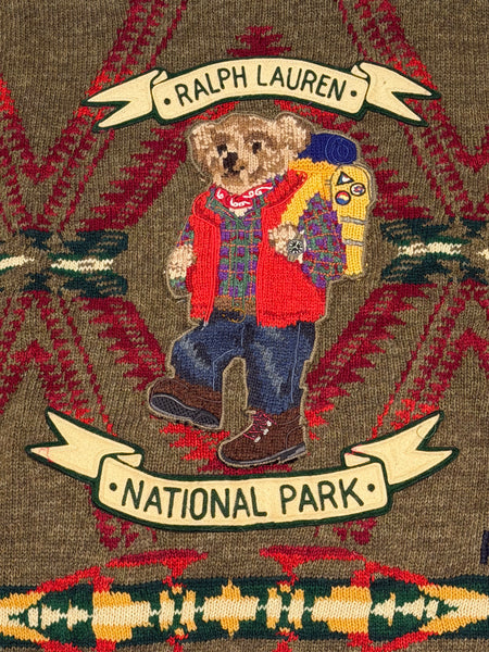 Nwt Polo Ralph Lauren Hiking Bear Sweater - Unique Style