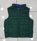 Polo Ralph Lauren Kids Blue Allover Print/Green Reversible Vest (18-20)