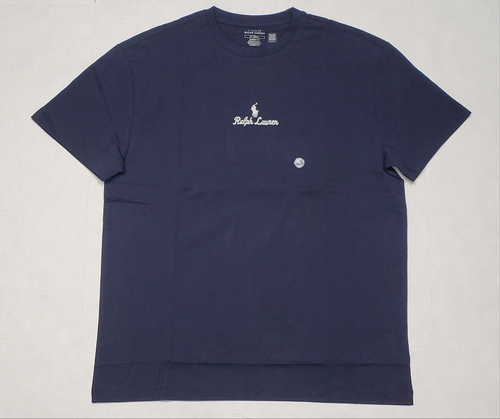 Nwt Polo Ralph Lauren Navy Pony + Signature Logo Classic Fit Tee - Unique Style