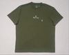 Polo Ralph Lauren olive green classic fit T-shirt with signature pony logo and logo print on front, casual and stylish.