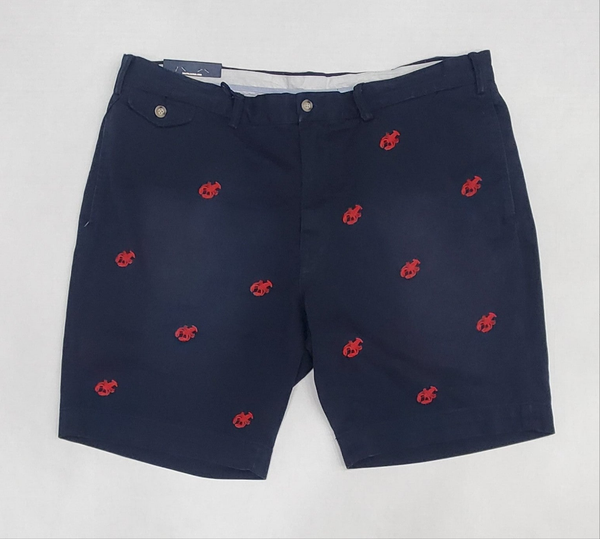 Nwt Polo Ralph Lauren Navy Lobster Allover Print Shorts