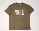 Nwt Polo Ralph Lauren Olive Rl 67 Classic Fit Tee