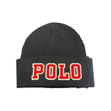 Polo Ralph Lauren Black POLO Spell Out Skully — original product photograph on a white background