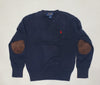 Polo Navy V Neck Sweater For Kids