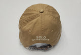 Nwt Polo Ralph Khaki Suspender Teddy Bear Hat