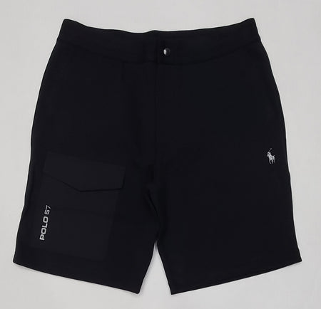 Nwt Polo Ralph Lauren Black Germany 24 Double Knit Shorts