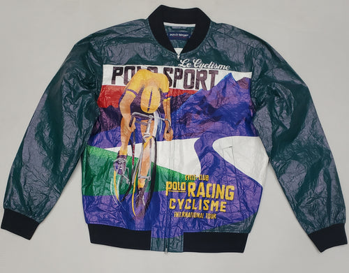 Nwt Polo Sport Cyclisme Bomber Graphic Jacket - Unique Style