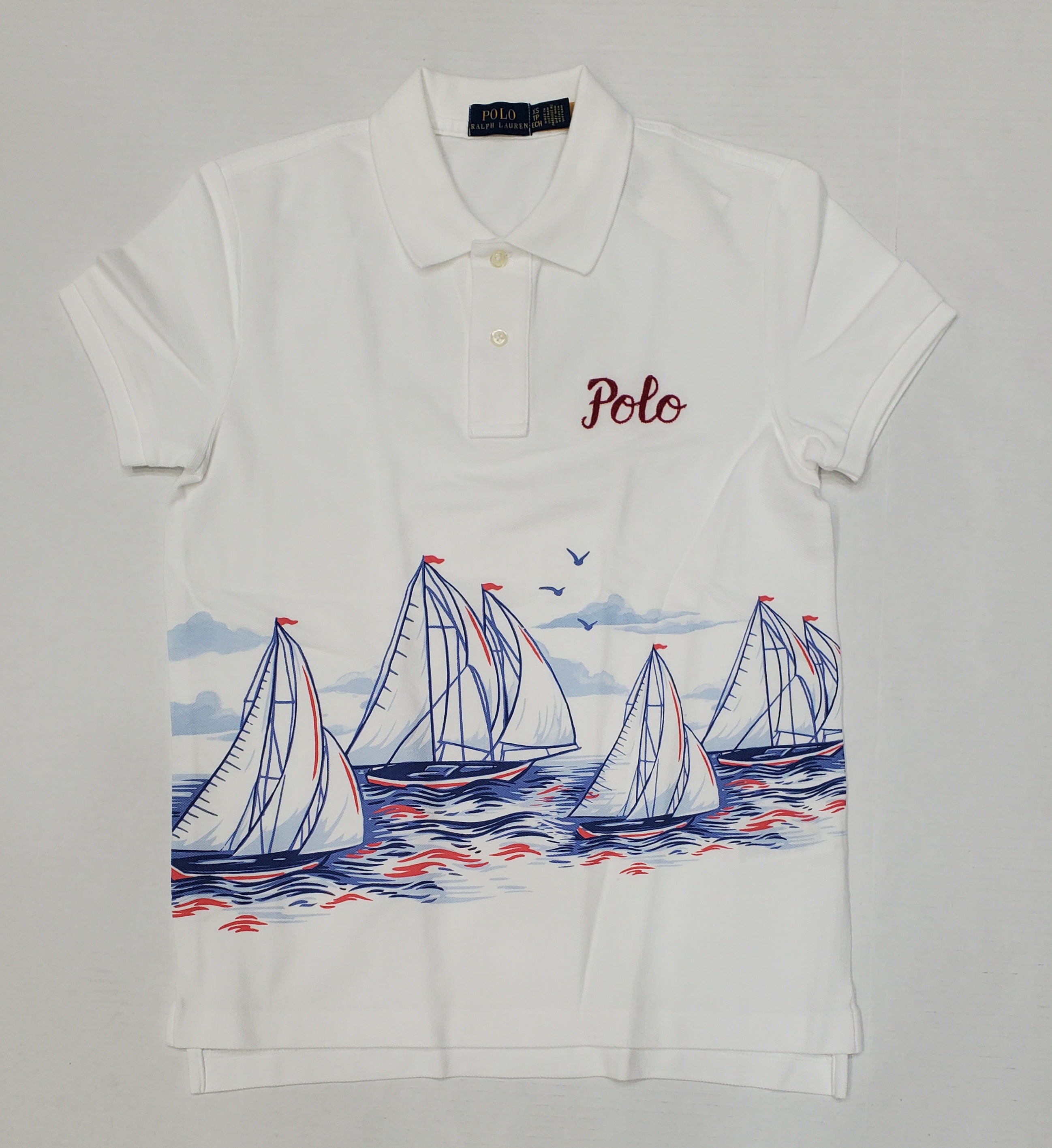 Nwt Polo Ralph Lauren Women's Sailing Boat Polo