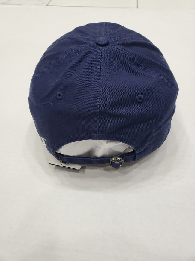 Nwt Polo Ralph Lauren Navy Track P-Wing Foot Hat